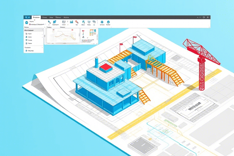 彩色施工图路线编辑软件如何实现高效精准的工程设计与管理