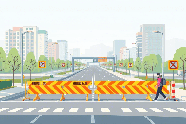 徐州软件园路封闭施工：交通调整与市民出行指南