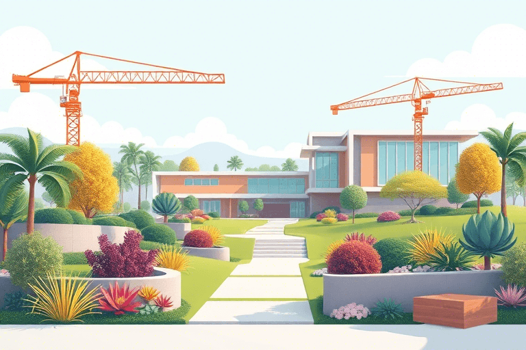 绿化工程施工绘图软件怎么做？如何高效实现园林设计与施工一体化？