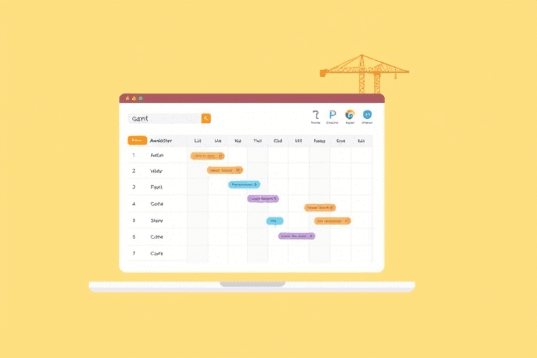 绘制施工进度计划的软件如何提升项目管理效率与可视化水平