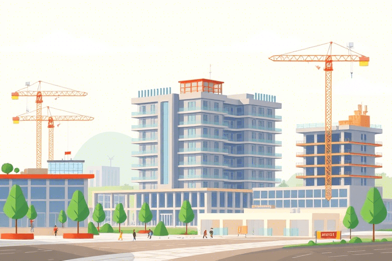 雅美国际软件园施工如何确保高效推进与安全合规？