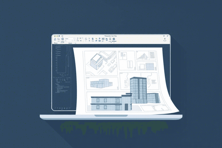 画楼房施工图纸的软件怎么选？如何高效完成建筑设计与施工图绘制？