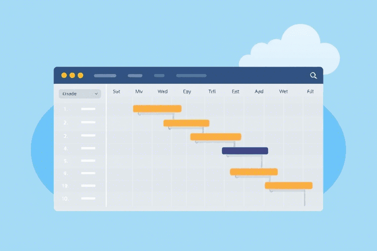 简易的施工进度计划软件如何实现高效项目管理与可视化展示