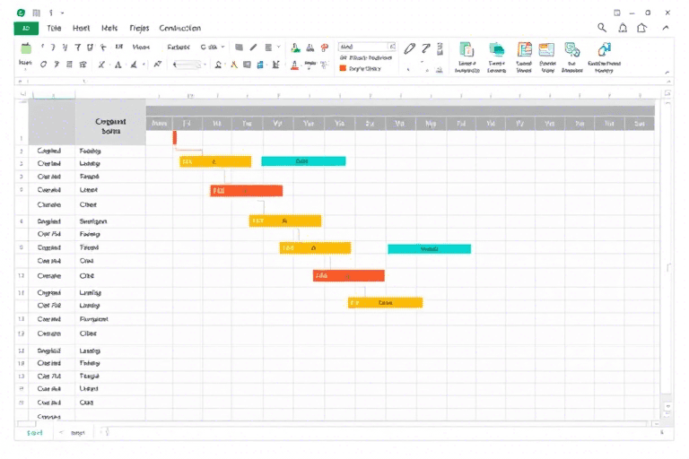 施工横道图什么软件画？这些工具让你轻松搞定项目进度管理