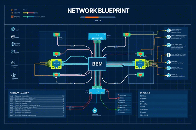 网络布线施工图绘制软件怎么做？如何高效设计并优化企业网络拓扑结构？