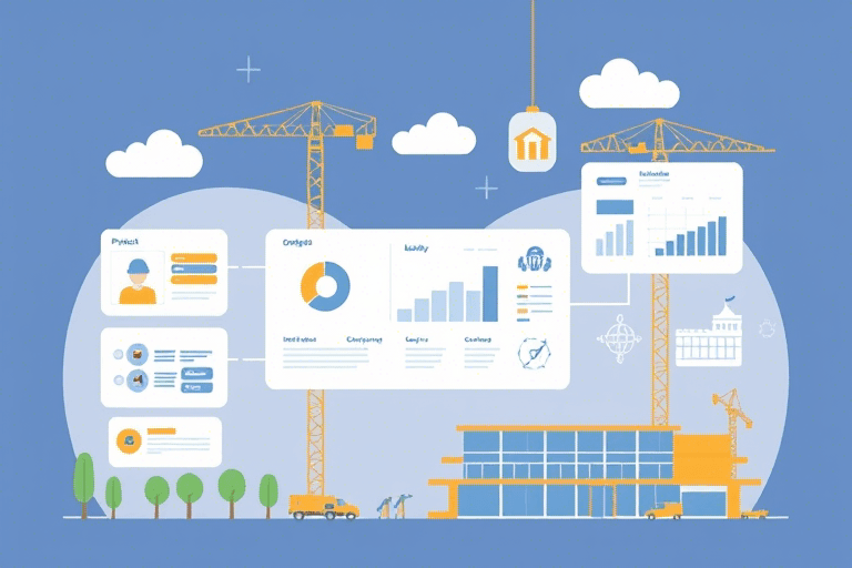 施工组织机构图软件怎么用？如何高效搭建项目管理架构？