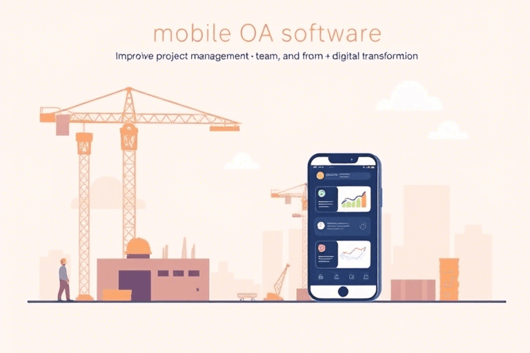 建筑施工企业移动OA办公软件怎么做才能提升项目管理效率和协同能力？