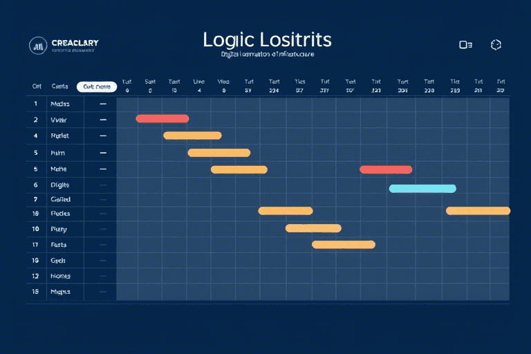 快递弄施工横道图软件怎么做？如何高效规划快递网点建设进度？