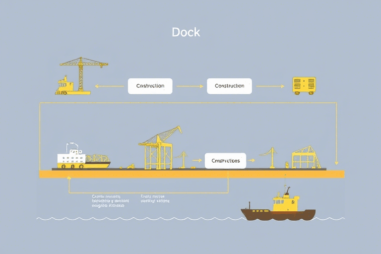 码头施工流程图设计软件怎么做？如何高效绘制专业施工流程图？