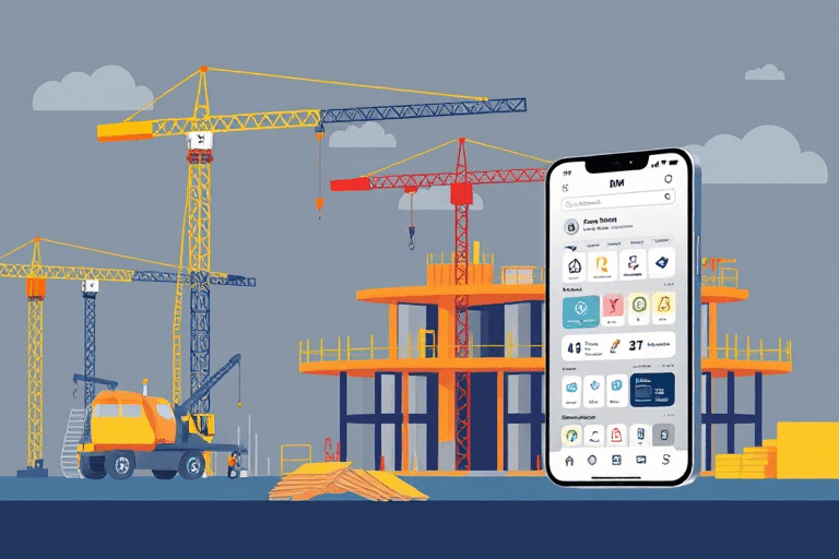 建筑施工常用手机软件有哪些？如何高效辅助项目管理与现场作业
