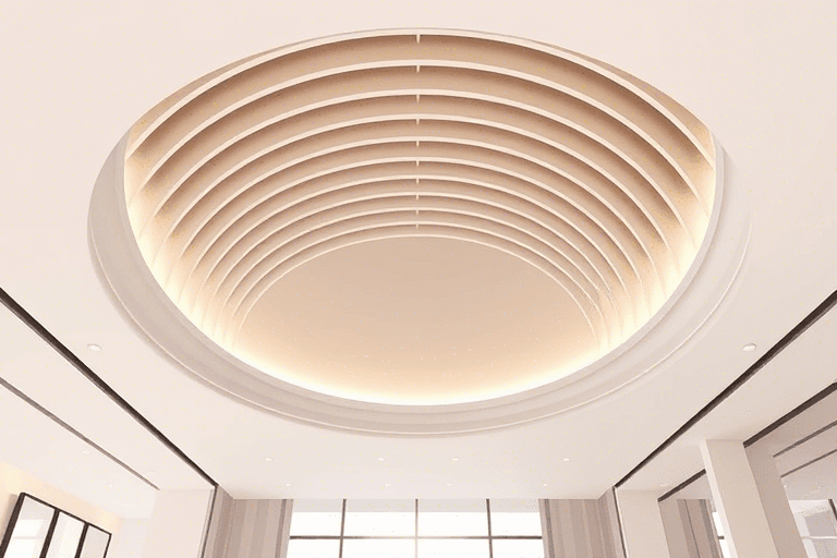 弧形吊顶施工图设计软件如何实现精准高效的设计与施工