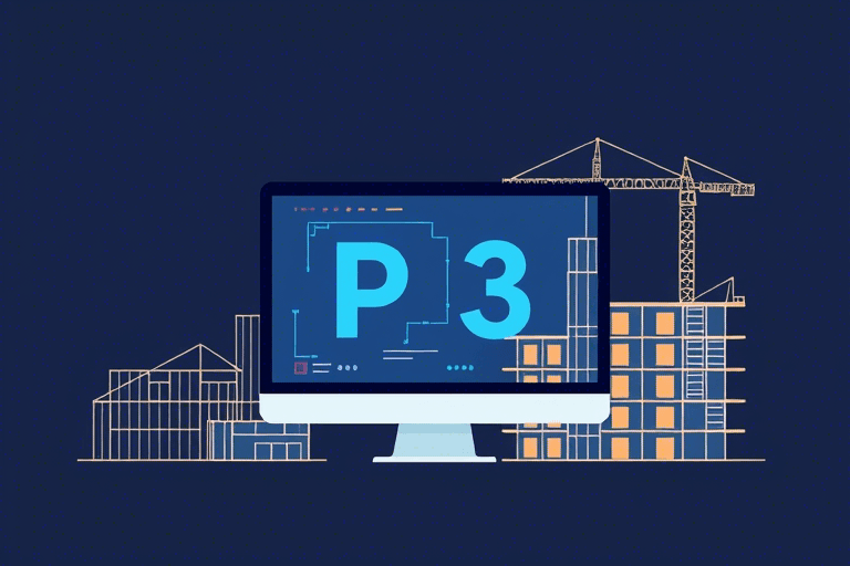 P3施工进度软件如何助力工程项目高效管理与精准控制
