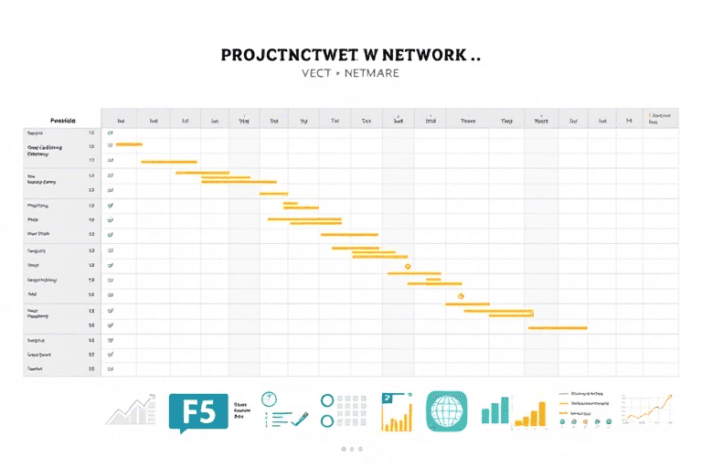 施工网络计划图绘图软件怎么用？如何高效绘制项目进度管理图？