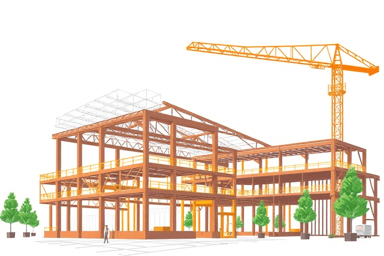 钢筋结构施工图绘制软件如何提升建筑施工效率与精度？