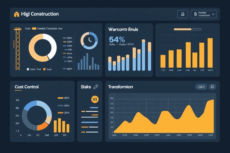 看建筑施工财报的软件如何助力企业精准决策与风险管控