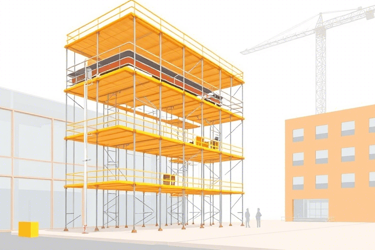 PKPM建筑施工集成架设计软件如何助力高效精准的脚手架工程设计？