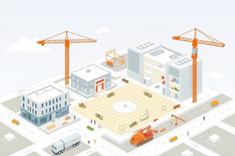 施工三维场地布置软件如何实现高效管理与可视化协同