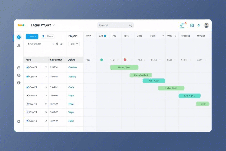 电力施工进度表软件怎么做？如何高效管理工程项目进度与资源？