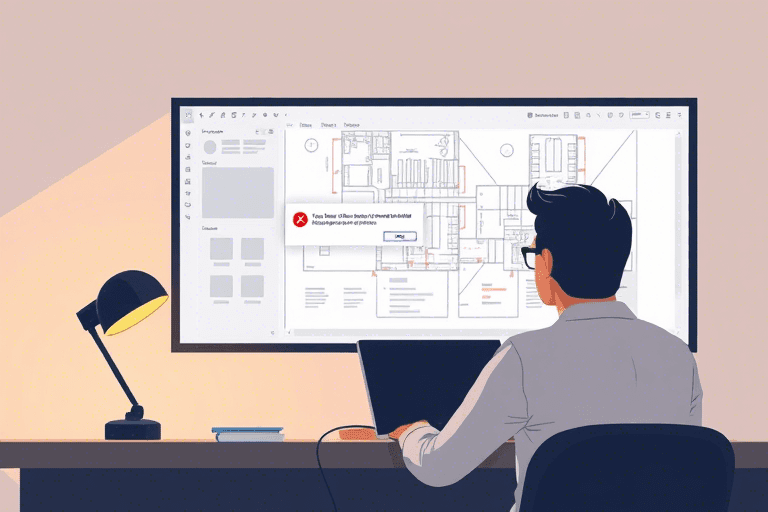 品茗软件施工图打开不了怎么办？常见原因及高效解决方法全解析