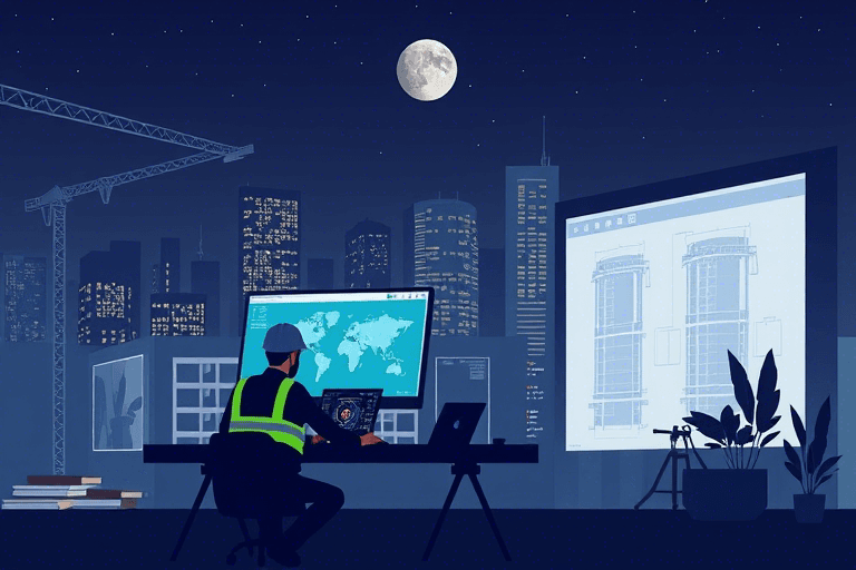深夜看施工图的软件怎么选？如何提升夜间工作效率与图纸阅读体验？