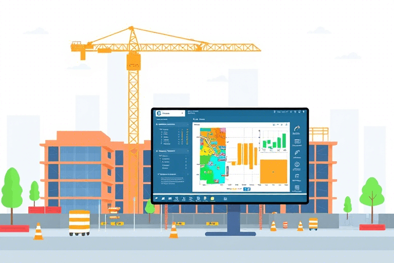 施工现场平面图软件怎么用？如何高效设计与管理施工场地布局？