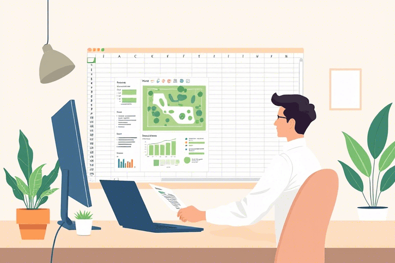 办公软件画绿化施工图：高效完成园林设计的实用方法与技巧
