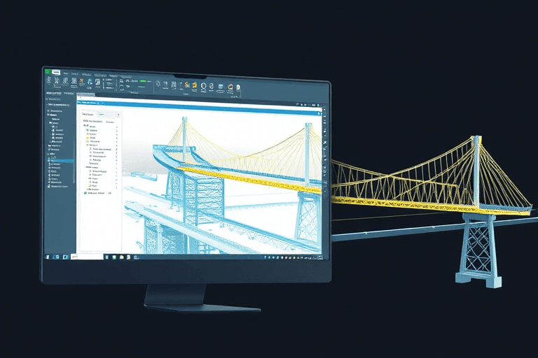 桥梁架设施工模拟软件如何实现高效精准的施工过程预演与优化