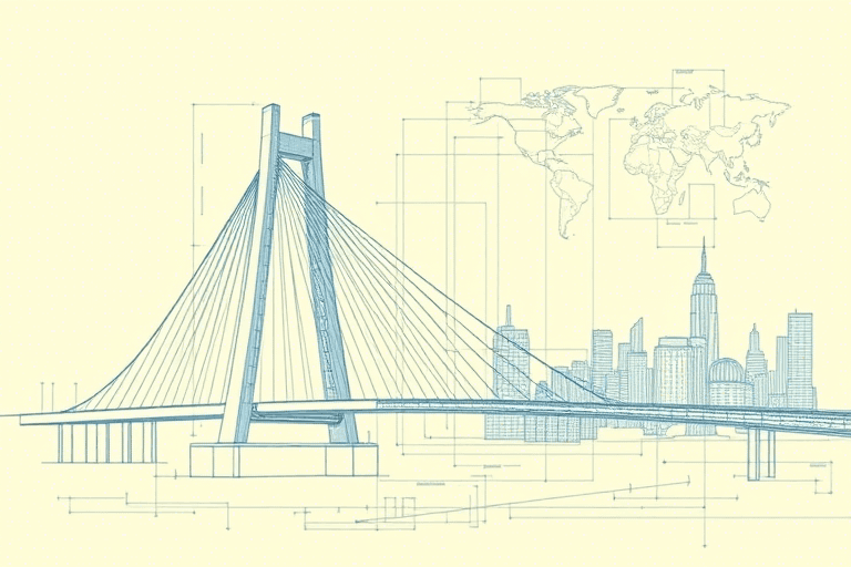 市政桥梁施工图识图软件怎么做？如何提升桥梁设计效率与精准度？