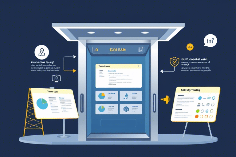 施工升降机理论考试软件怎么做？如何打造高效、合规的培训与考核平台？