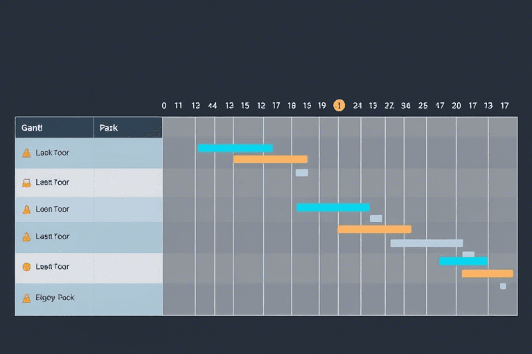 施工网络横道图绘制软件如何高效实现项目进度可视化管理？