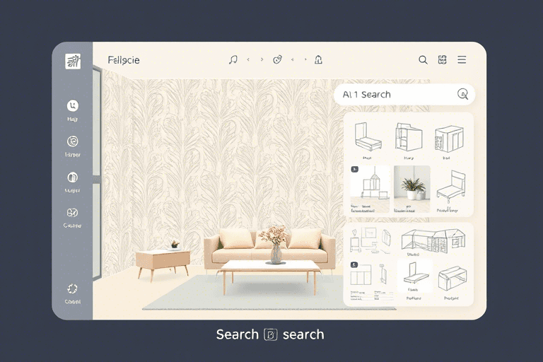 如何开发一款高效的搜索墙纸施工图纸的软件？