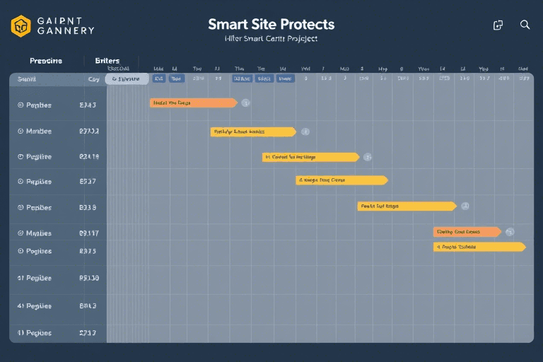施工组织进度横道图软件如何助力项目高效管理与可视化控制