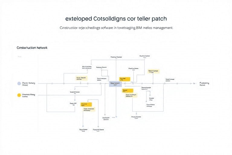 施工网络图自动生成软件如何实现高效精准的项目进度管理？