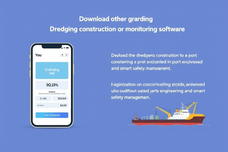 挖泥船施工监测软件下载：如何安全高效获取专业工程管理工具