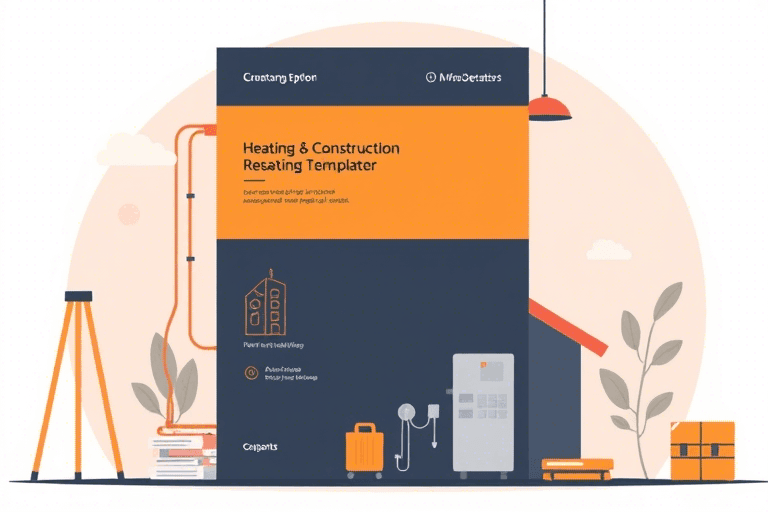 供暖施工报告模板下载什么软件？这些工具帮你高效完成工程文档
