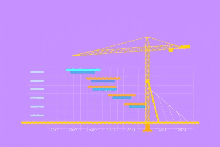 桥梁施工计划横道图软件怎么做？如何高效管理工程进度与资源？