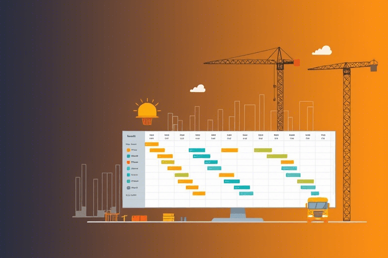 双代号施工进度计划软件如何高效编制与优化项目进度管理
