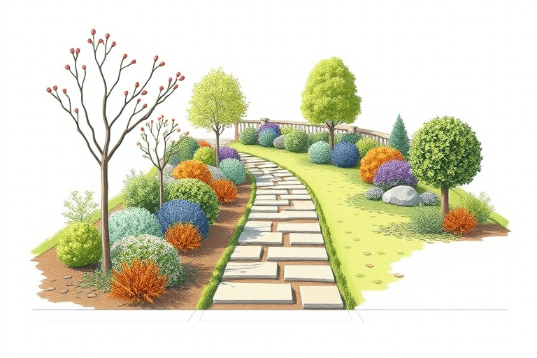 园路施工图仿真软件怎么做？如何高效实现园林道路设计与施工的数字化模拟？