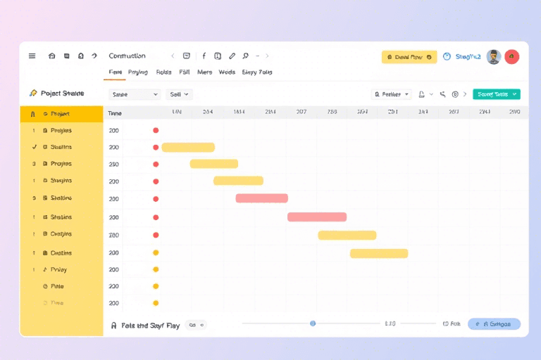工程施工横道图软件如何助力项目进度管理与效率提升