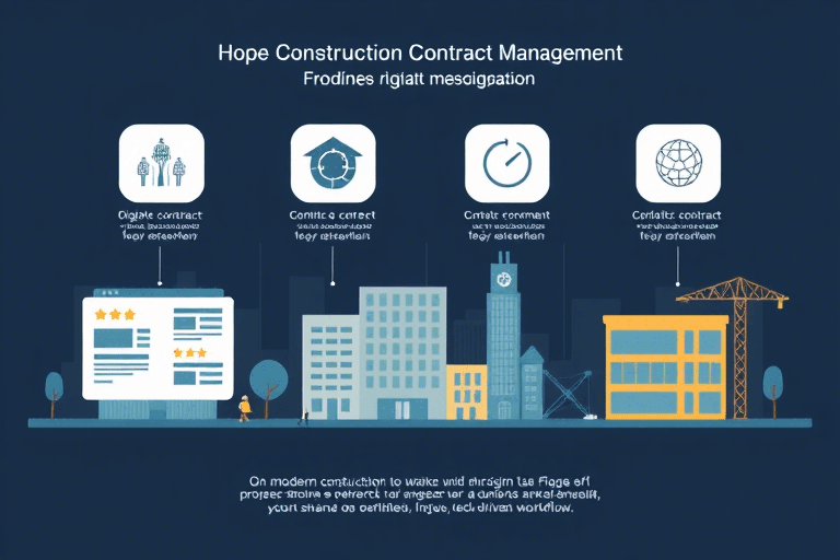 施工合同管理软件有哪些？如何选择适合建筑企业的高效工具？