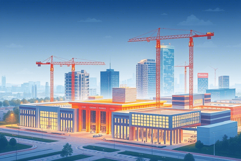 沈阳软件园施工进度如何高效推进？关键策略与最新进展揭秘