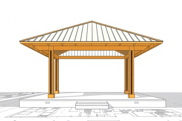 亭子结构施工图设计软件如何助力高效精准的园林建筑设计？