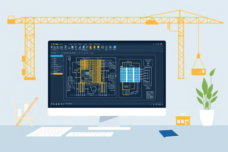 小区电力施工图识图软件如何助力高效设计与施工管理