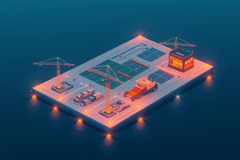 航拍填海施工视频播放软件怎么做？如何实现高效流畅的工程可视化管理？