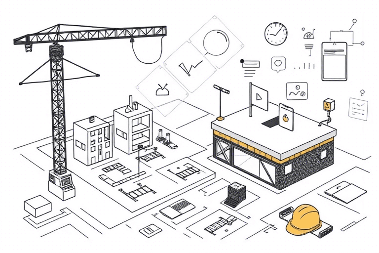 施工平面图素材手绘软件：如何高效绘制与管理施工现场布局