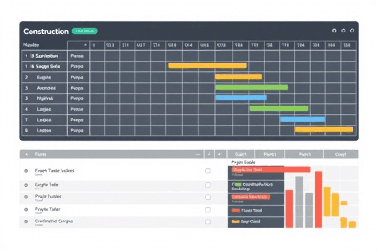 分施工段横道图软件怎么用？高效管理项目进度的秘诀揭秘