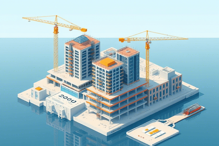 金融岛施工进度查询软件怎么做？如何高效实现项目可视化管理？