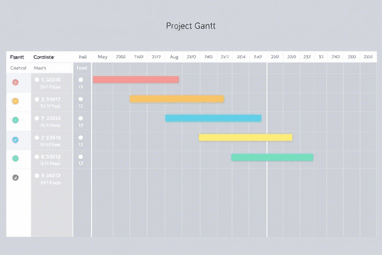 专业回执施工进度图软件怎么做？如何高效管理工程进度与反馈？