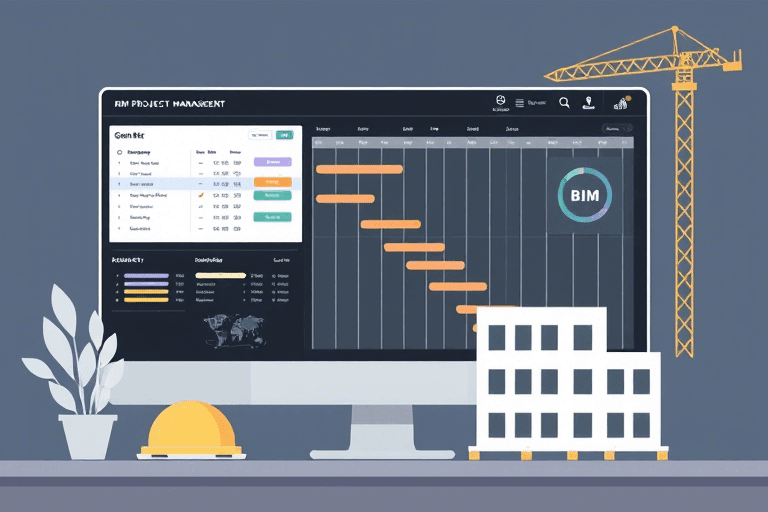 施工总进度横道图软件如何高效编制与管理项目进度计划