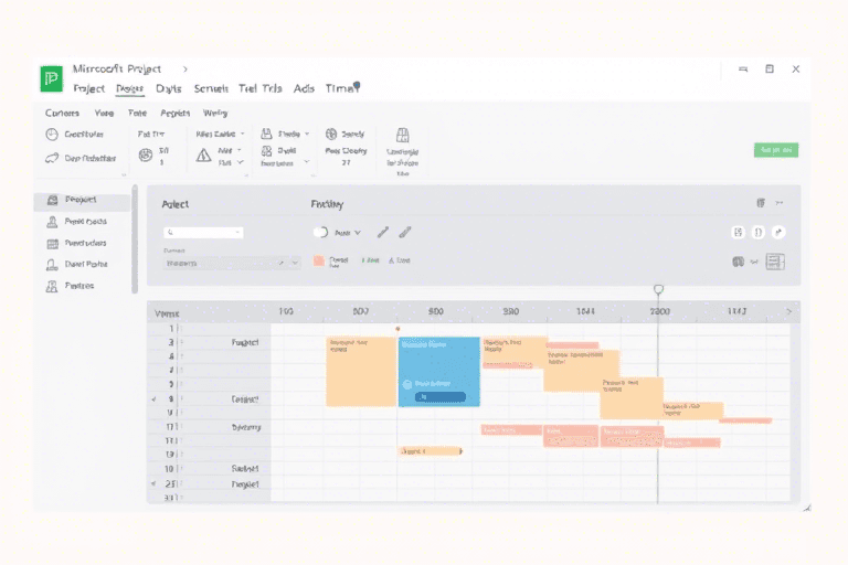 施工进度表软件Project如何高效管理项目进度？